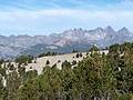 Great views of the Ritter Range along the Mammoth Crest